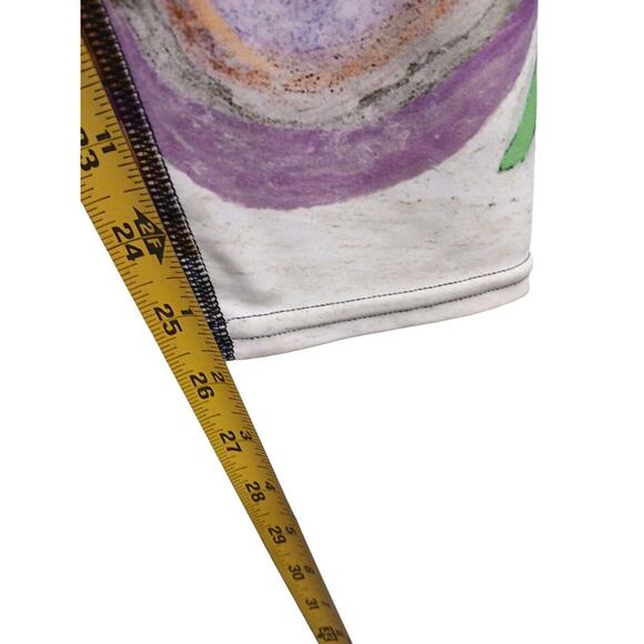 Debbie Dannheisser Leggings Nicole's Abstract Art Deco Sz M Hippie Boho Disco - Picture 9 of 11